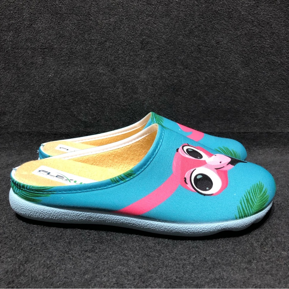Flexus by Spring Step Womens Missbeaks Mules Slipper Flamingo Size 36 US 5.5-6